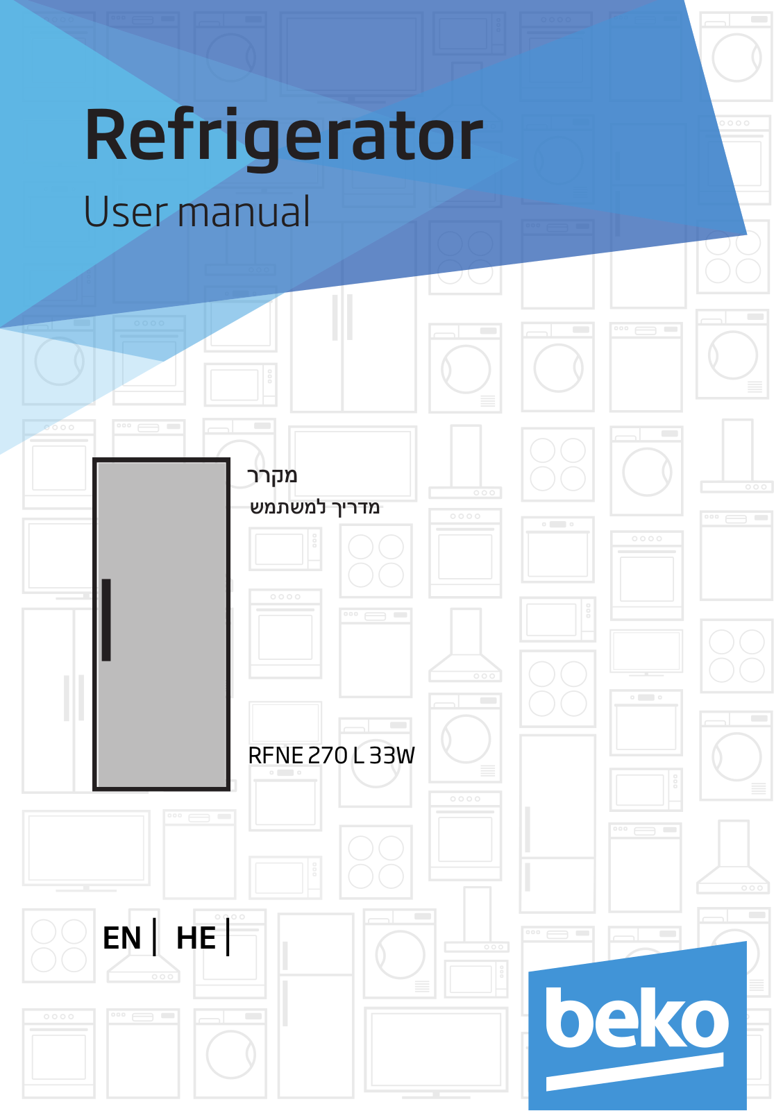 Beko RFNE 270 L 33W User manual