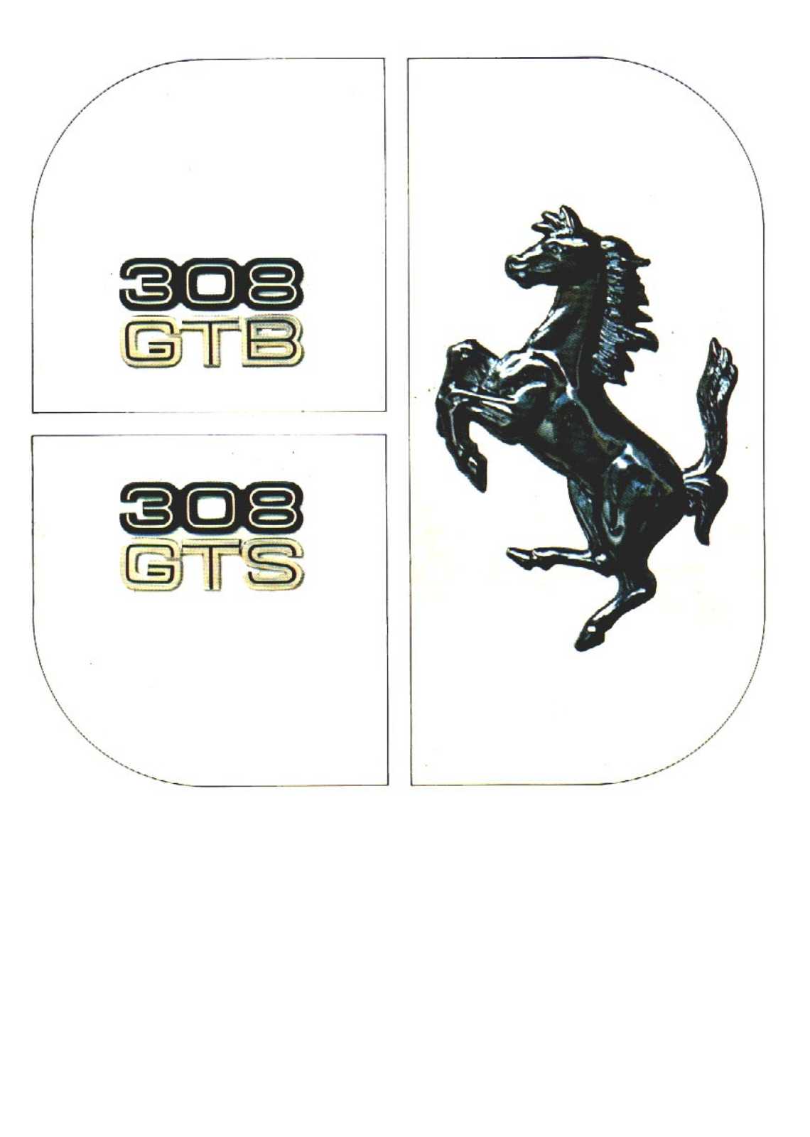 Ferrari 308 GTB 1978, 308 GTS 1978 User Manual