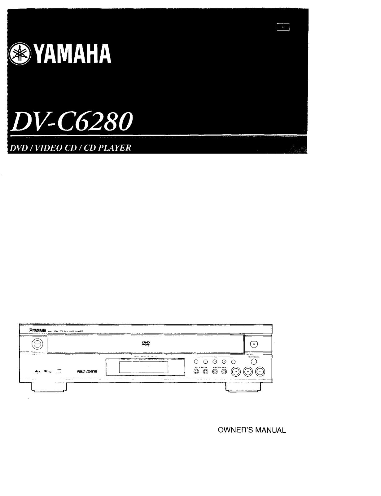 Yamaha YHT-34, DV-C6280 Owner’s Manual