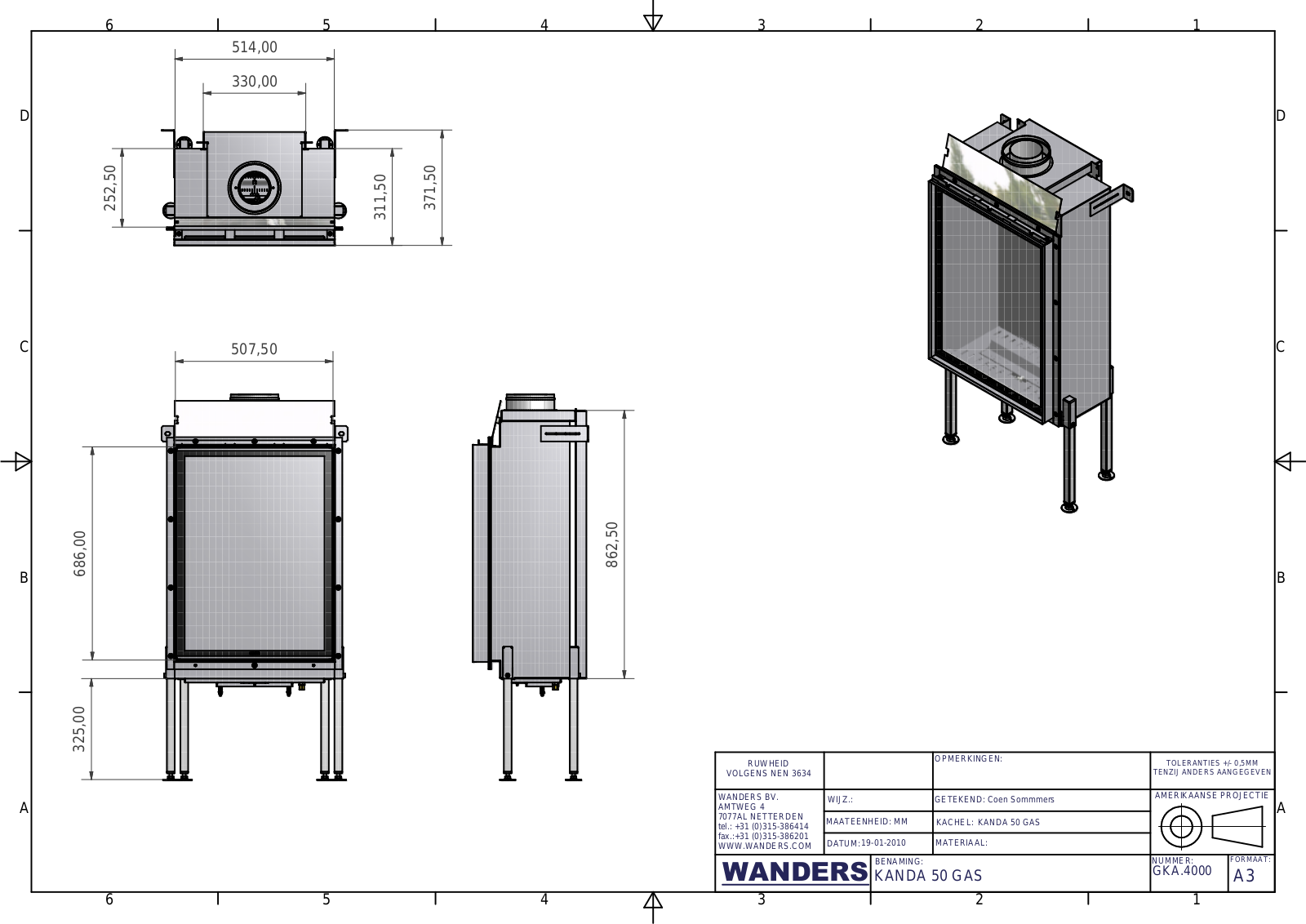 WANDERS KANDA 50 GAS User Manual