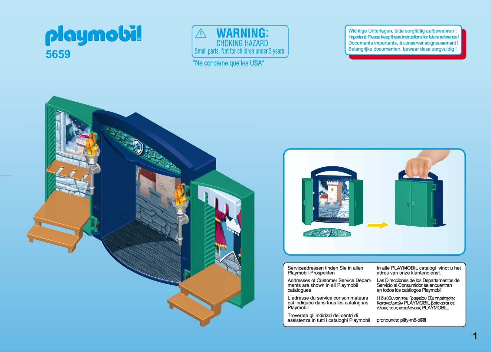 Playmobil 5659 Instructions