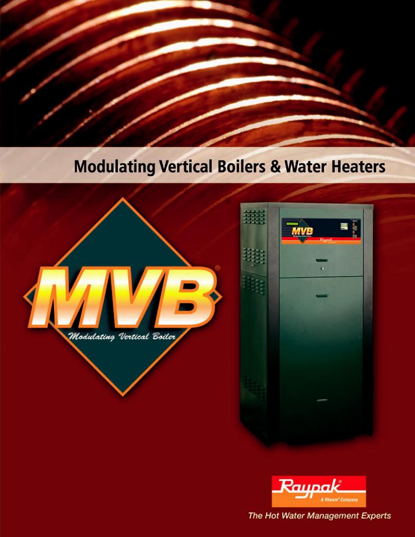 Raypak MVB 504 User Manual