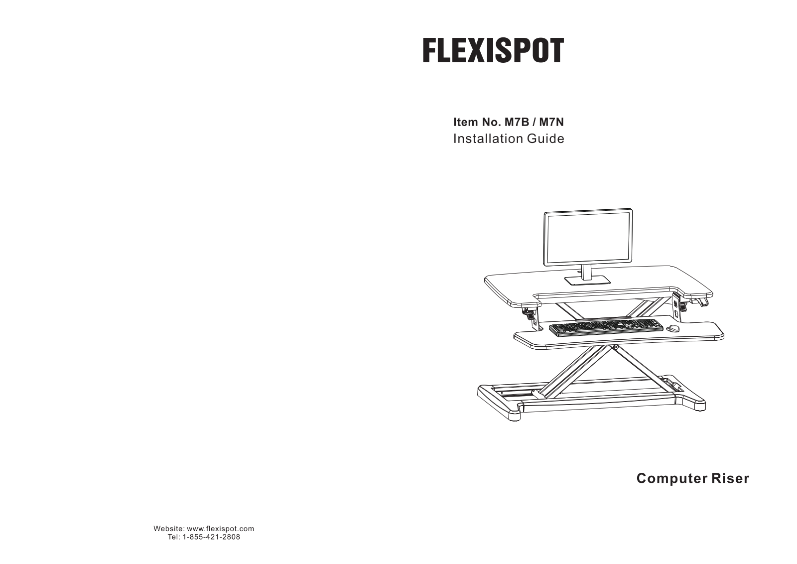 FlexiSpot M7B, M7N User Manual