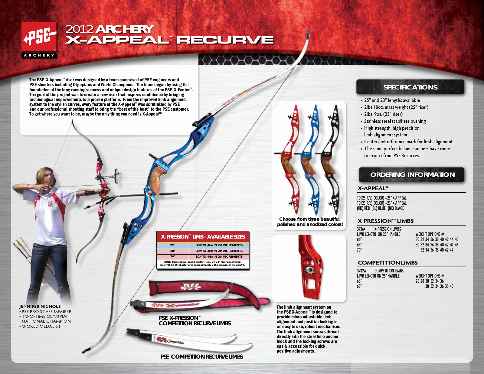 PSE Archery Heritage Bows 2012 User Manual