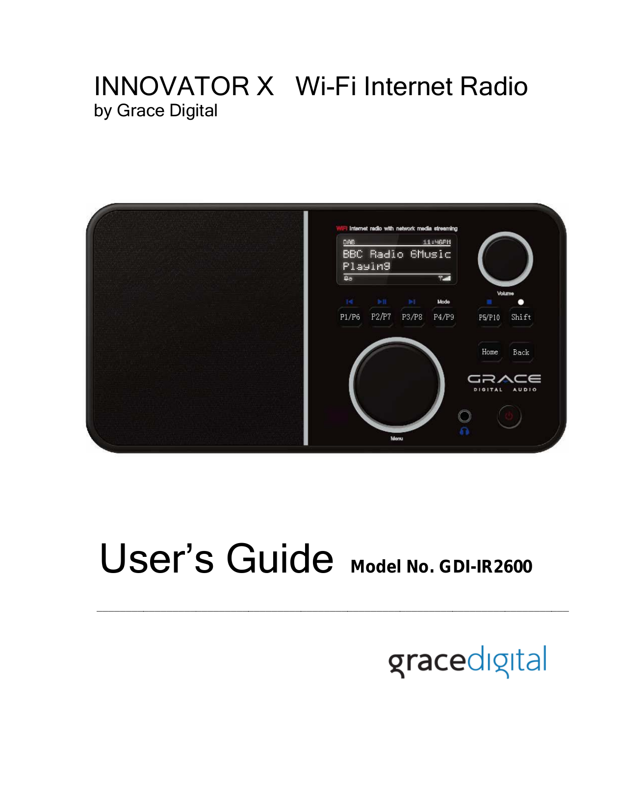 Grace Digital GDI-IR2600 User Manual