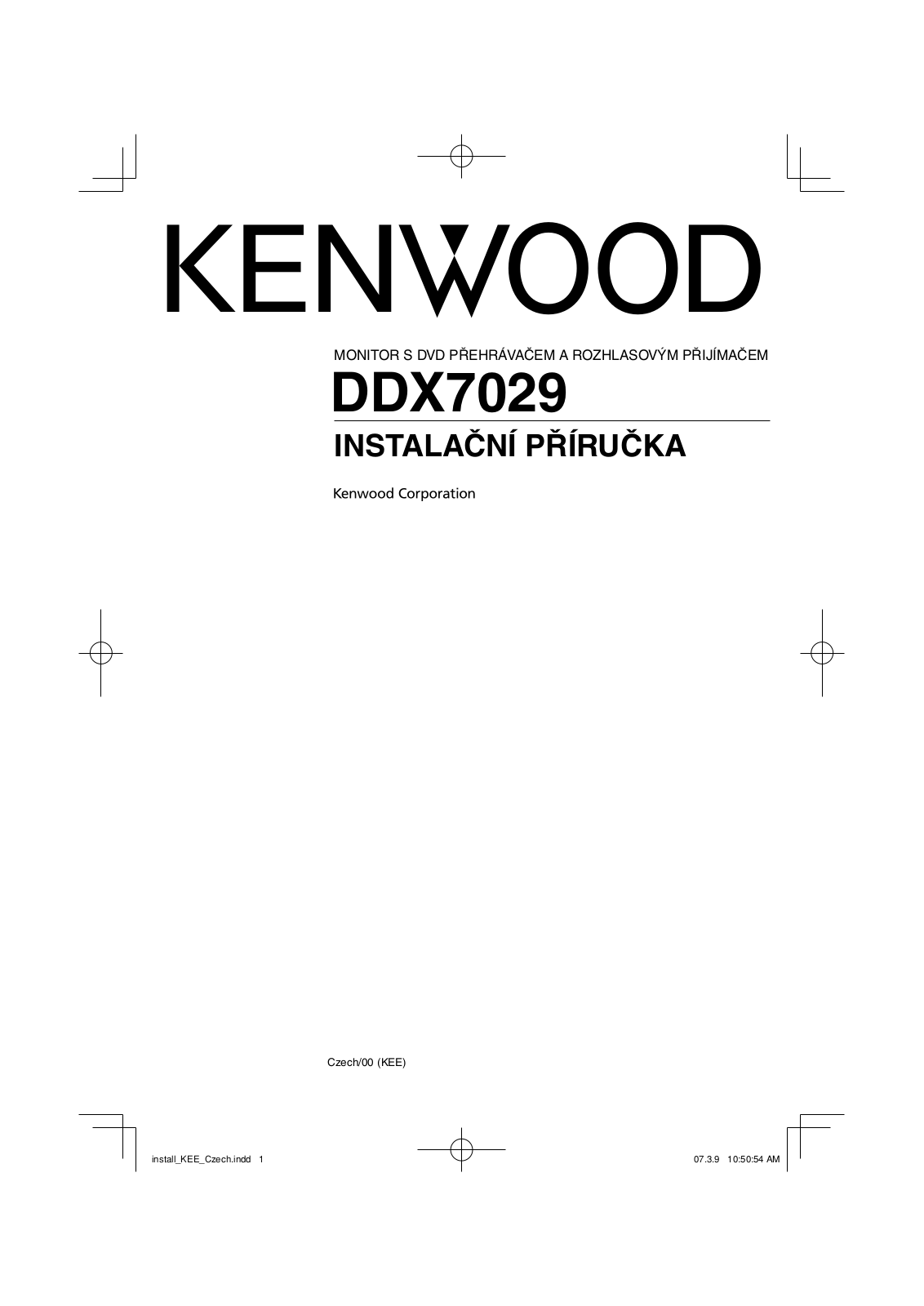 Kenwood DDX7029 User Manual