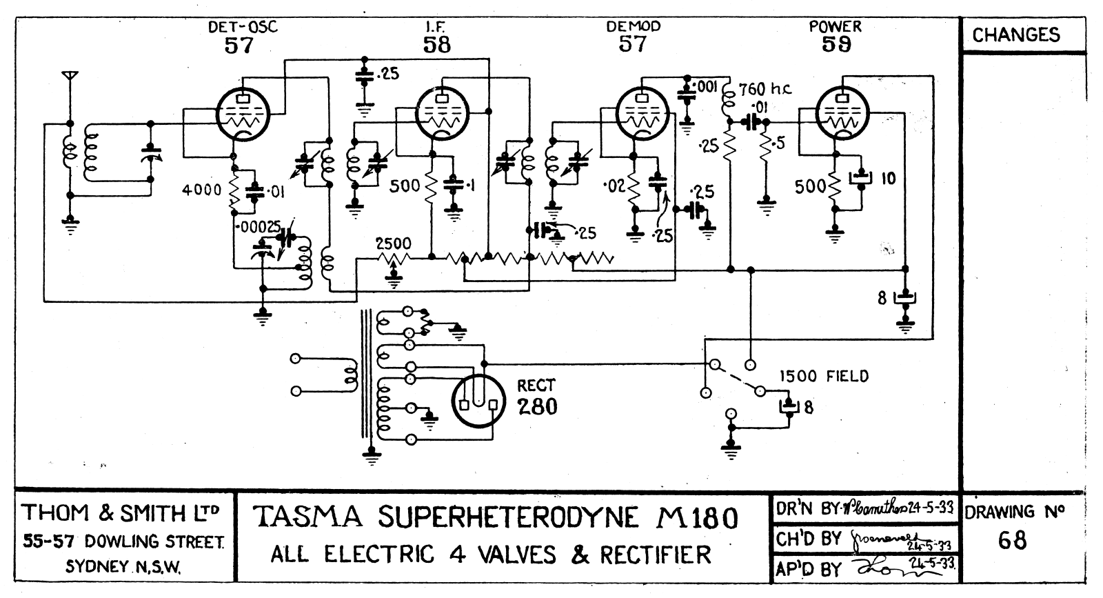 Tasma M180 Diagram - ManualMachine.com