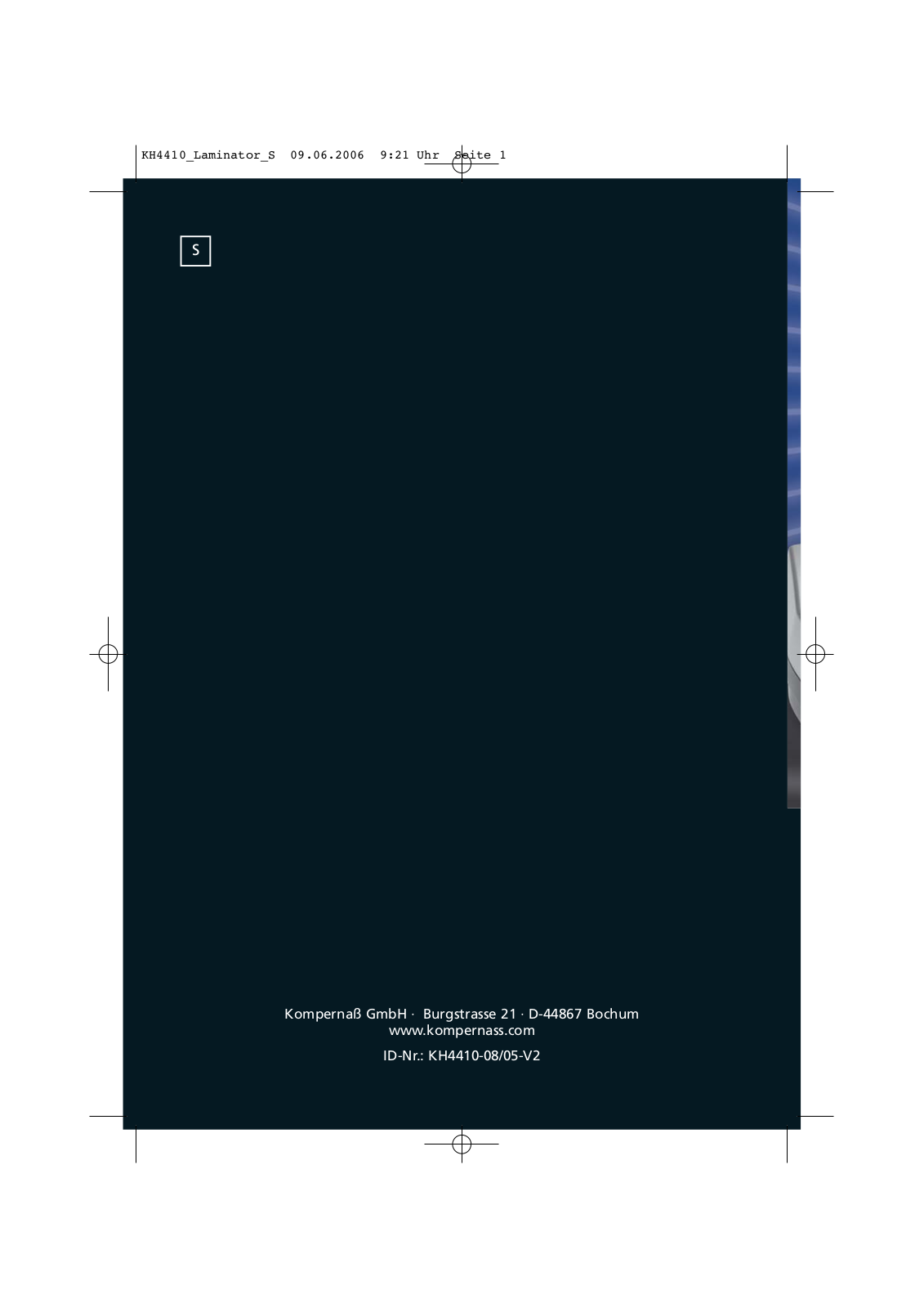 Lervia KH 4410 User Manual