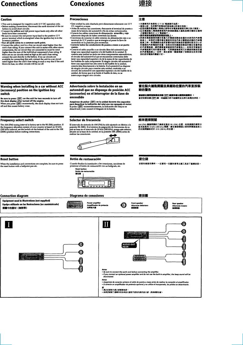 Sony CDX-1200, CDX-3600 Service Manual
