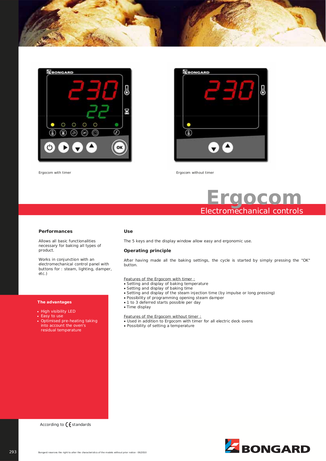 Bongard Ergocom User Manual