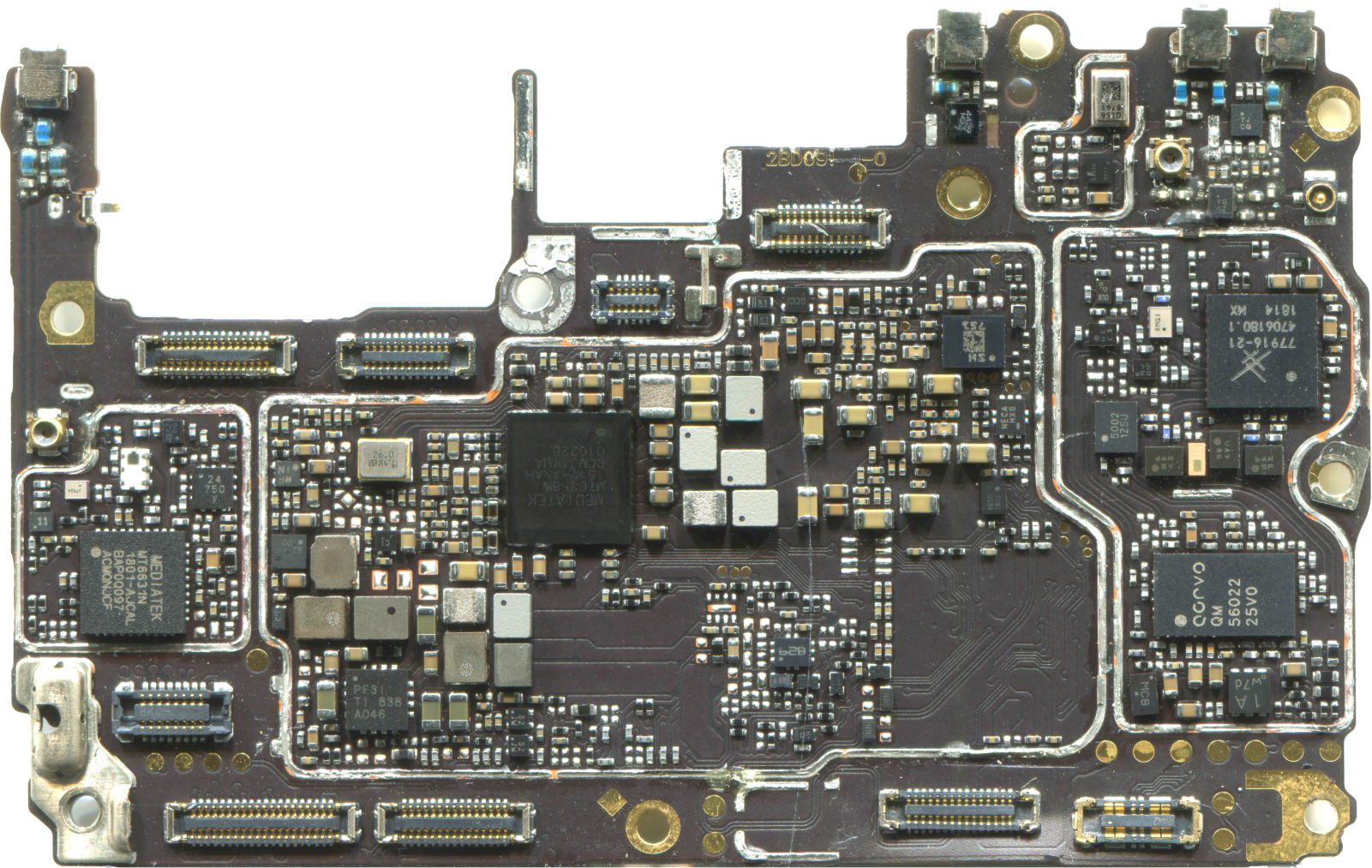 Oppo R15 Standard Edition Schematics