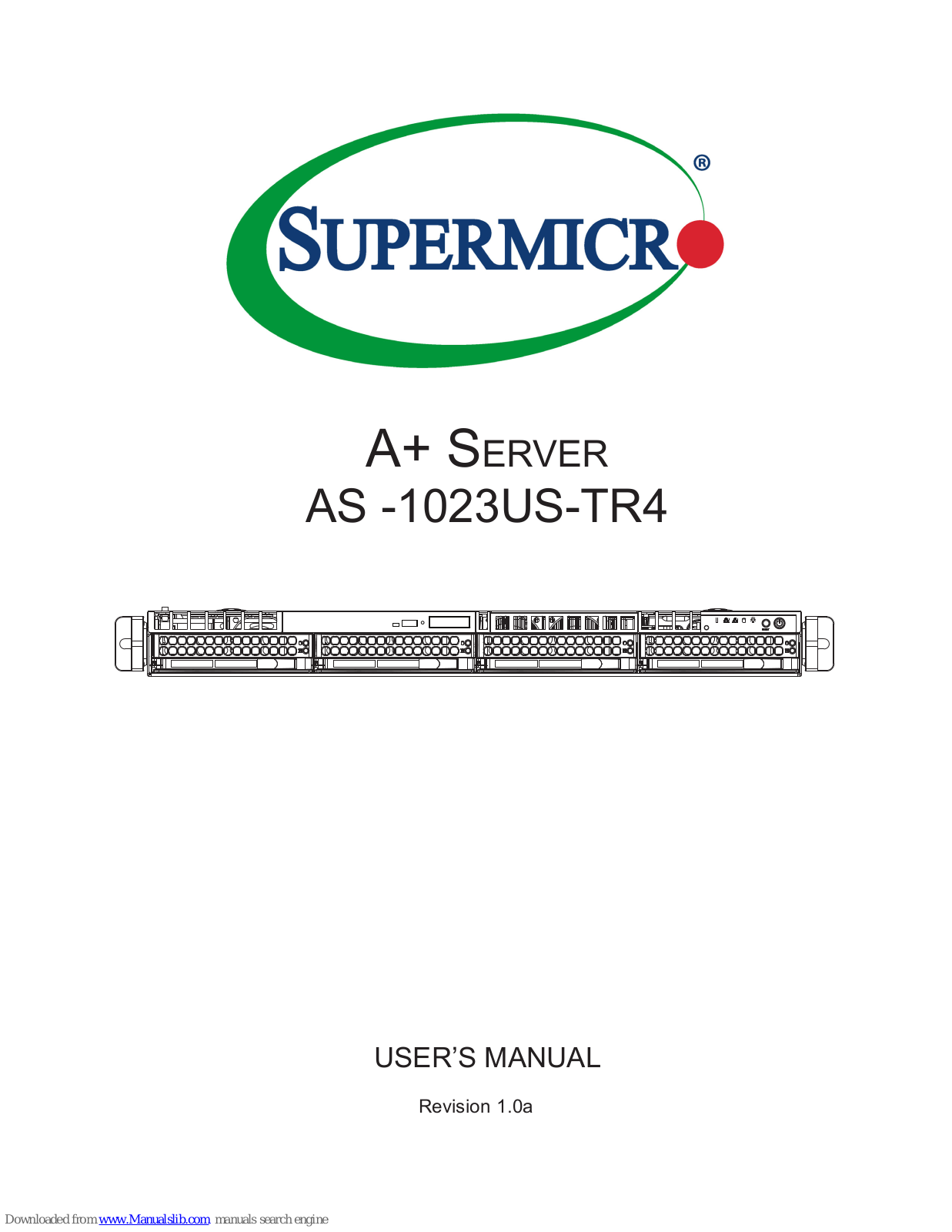 Supermicro AS-1023US-TR4 User Manual