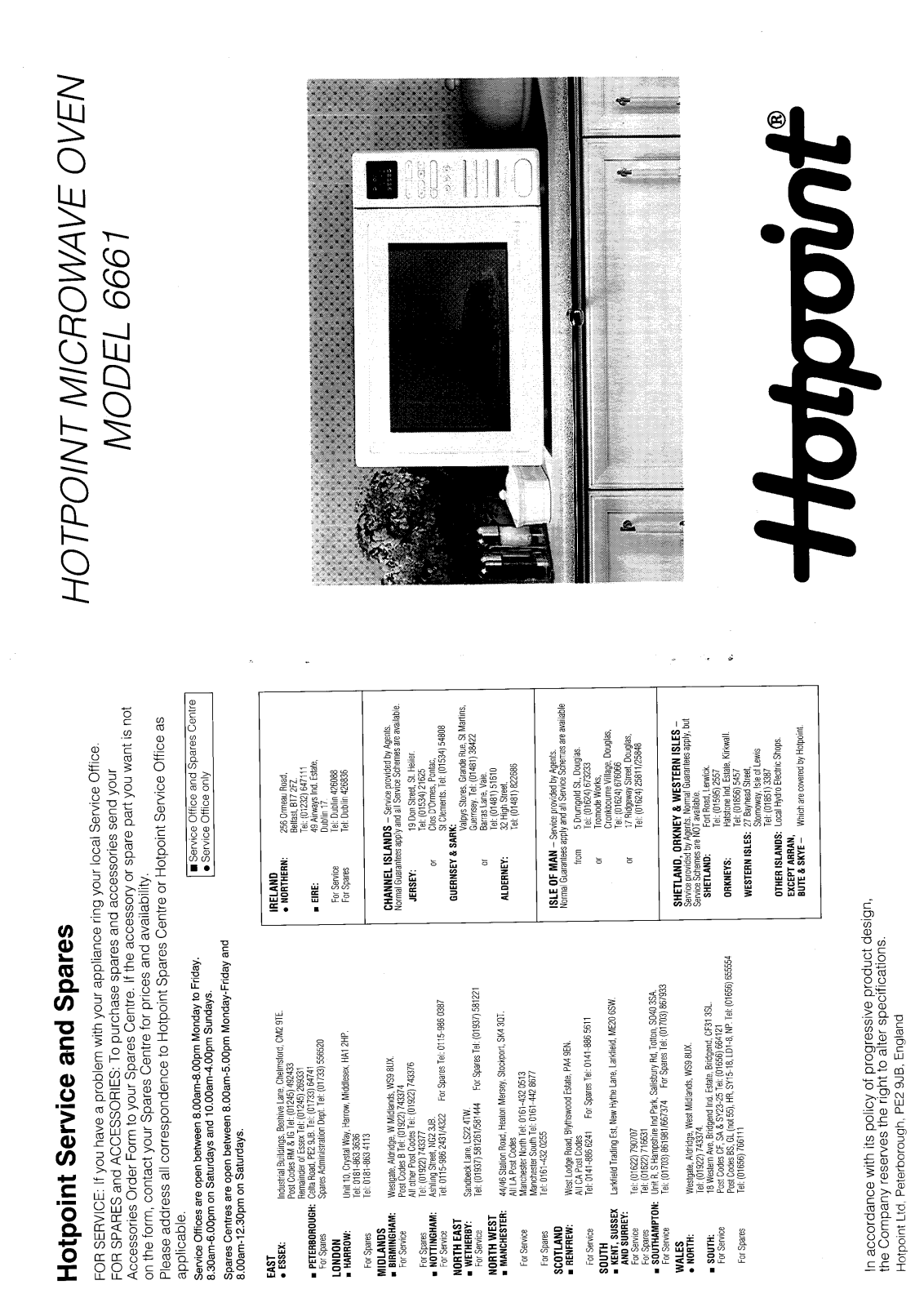 Hotpoint-Ariston HB6661 User Manual