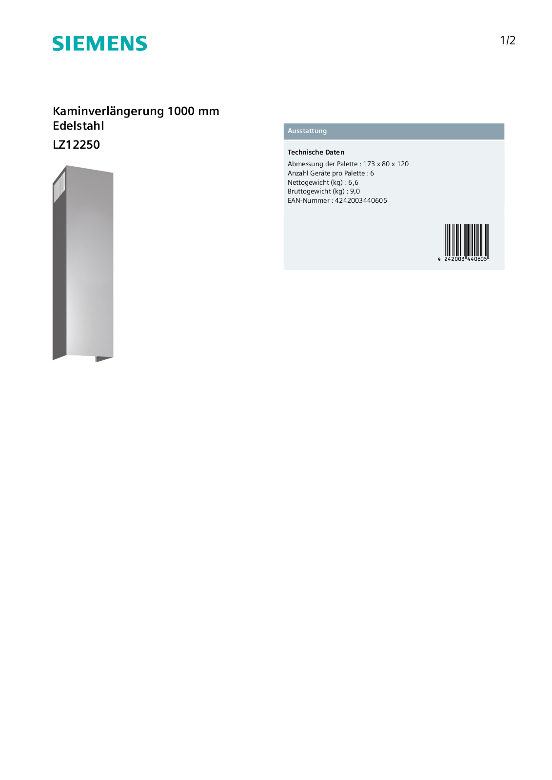 Siemens LZ12250 User Manual