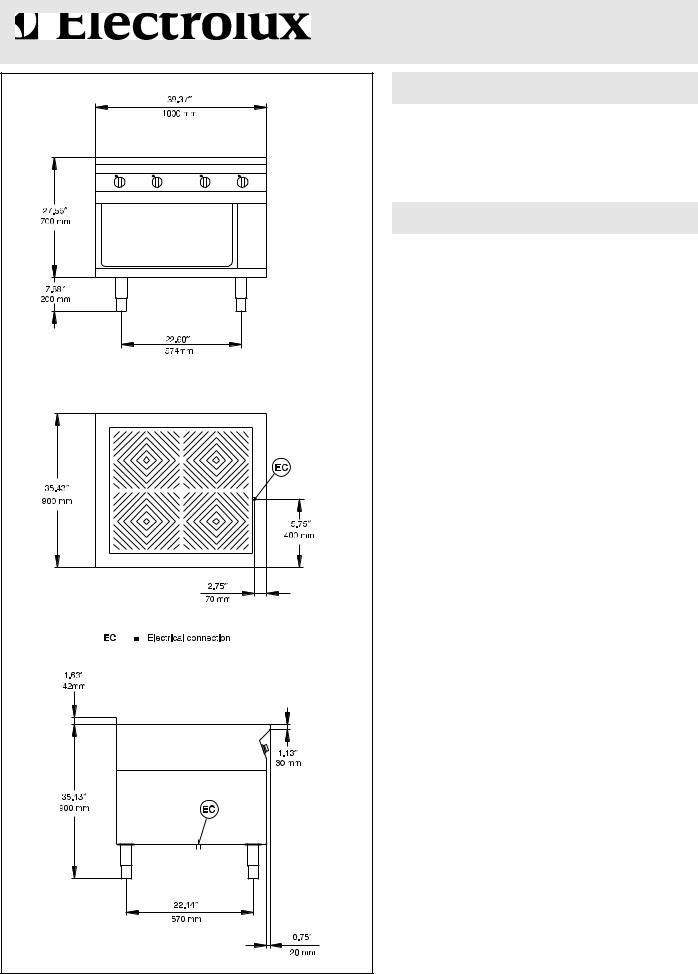 Electrolux 584132, 584133 General Manual