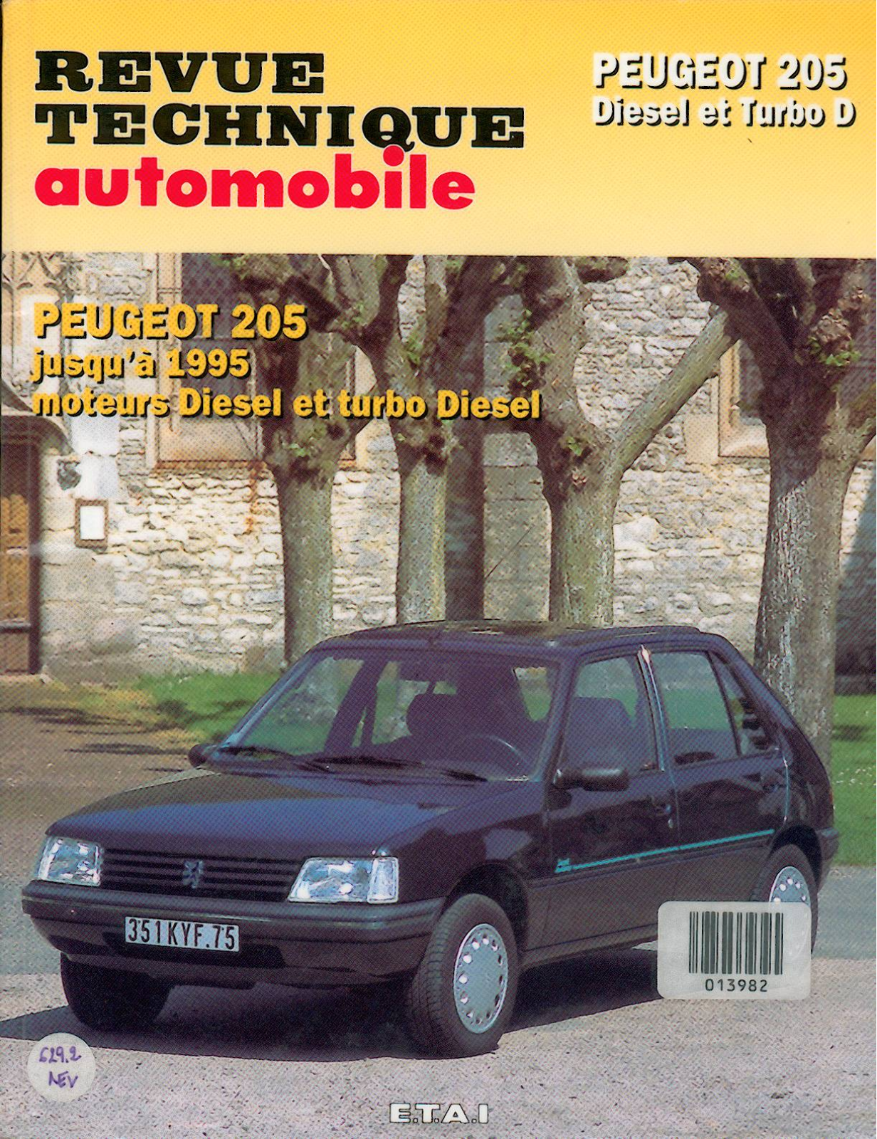 Peugeot 205 1995 User Manual