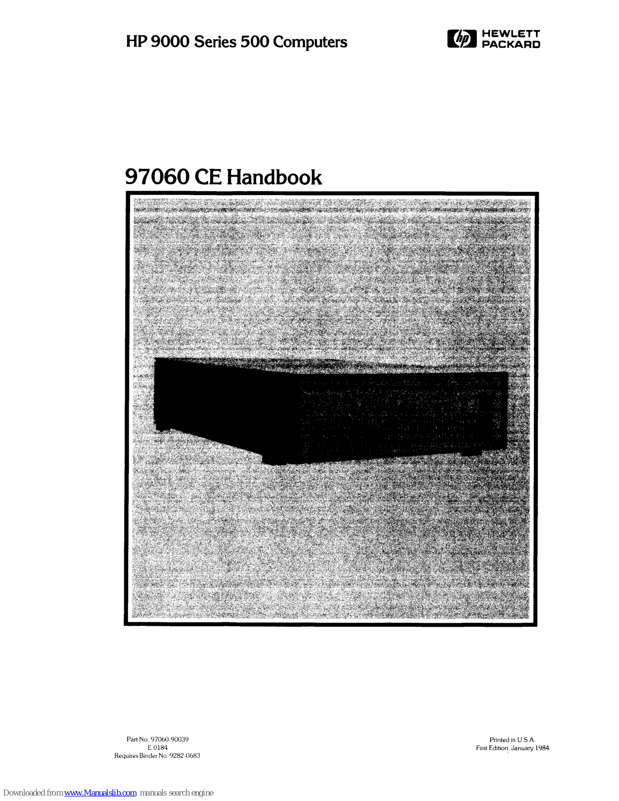 HP 97060 Handbook - ManualMachine.com