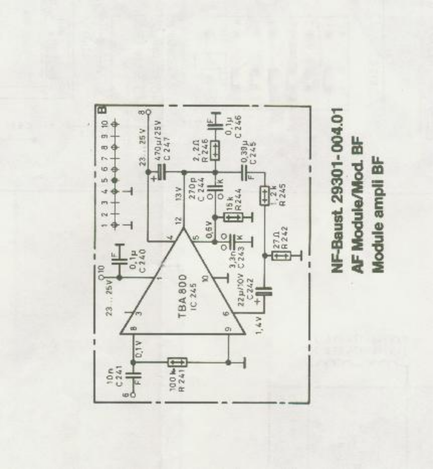 Grundig Super Color 8613 Schematic