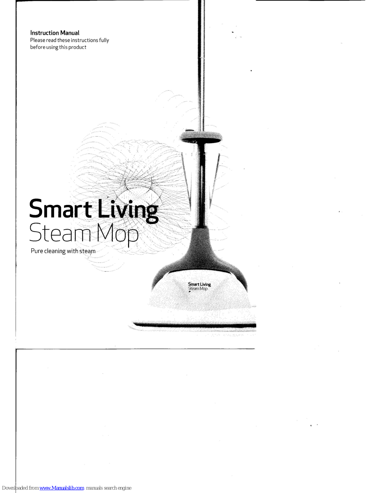 Smart Living Steam Mop Instruction Manual