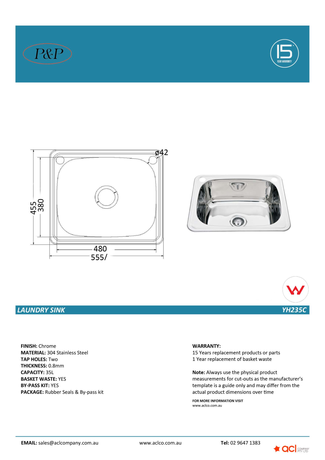 ACL YH235C Datasheet