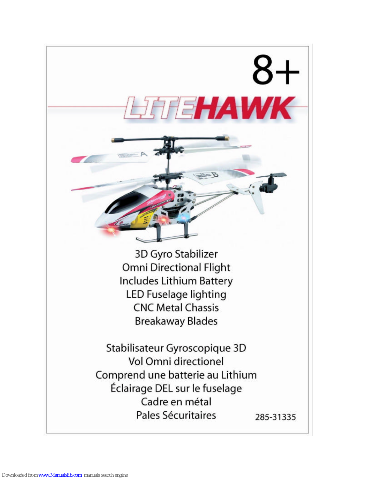 LiteHawk 285-31335 User Manual