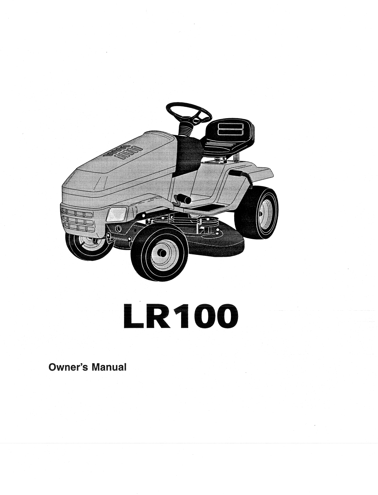 Husqvarna LR100, HU1036A User Manual