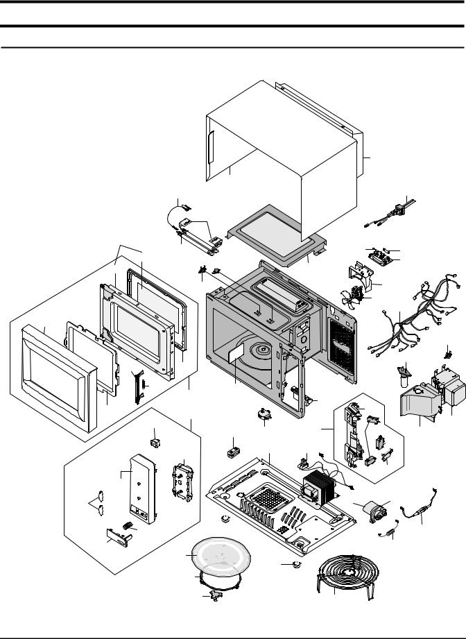 SAMSUNG G2712N Service Manual Exploded View & Part List