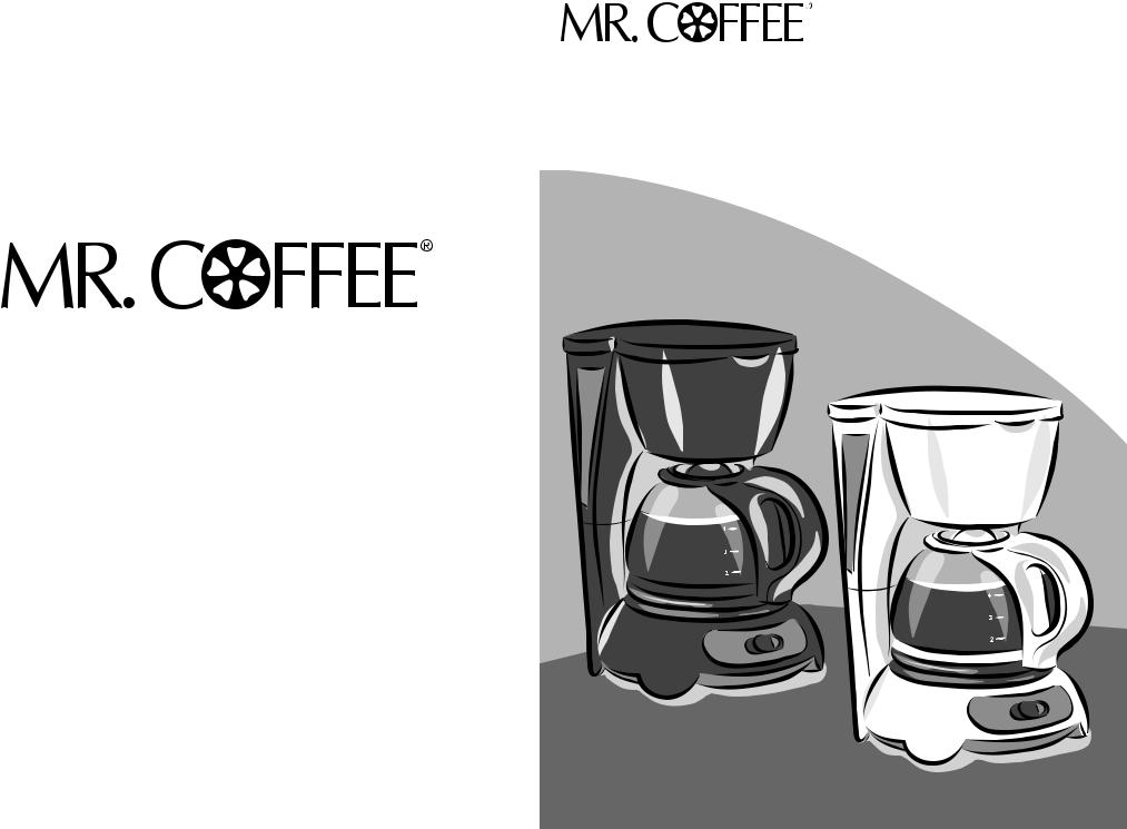 Mr. Coffee TF4, TF5 User Manual