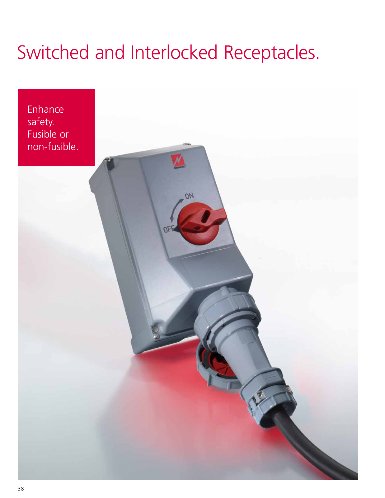 Mennekes Electrical Products Switched and Interlocked Receptacles Catalog