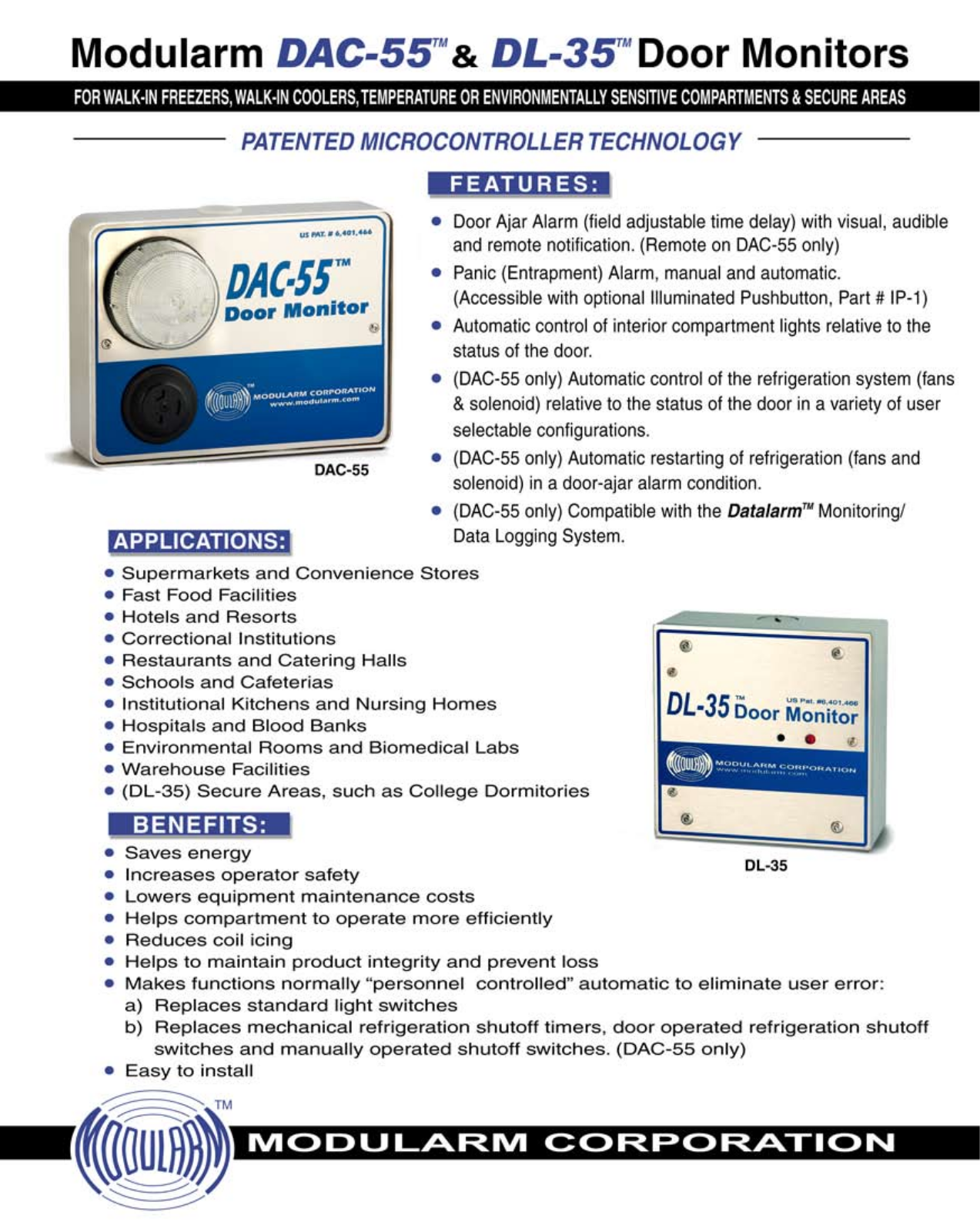 Modularm DAC-55 User Manual