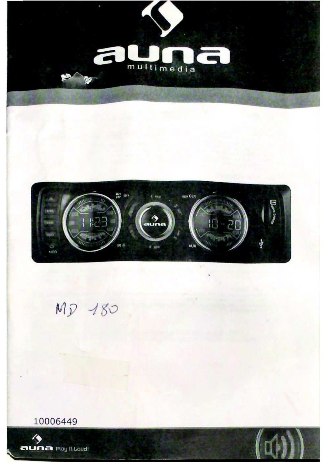 AUNA MD180 User Manual