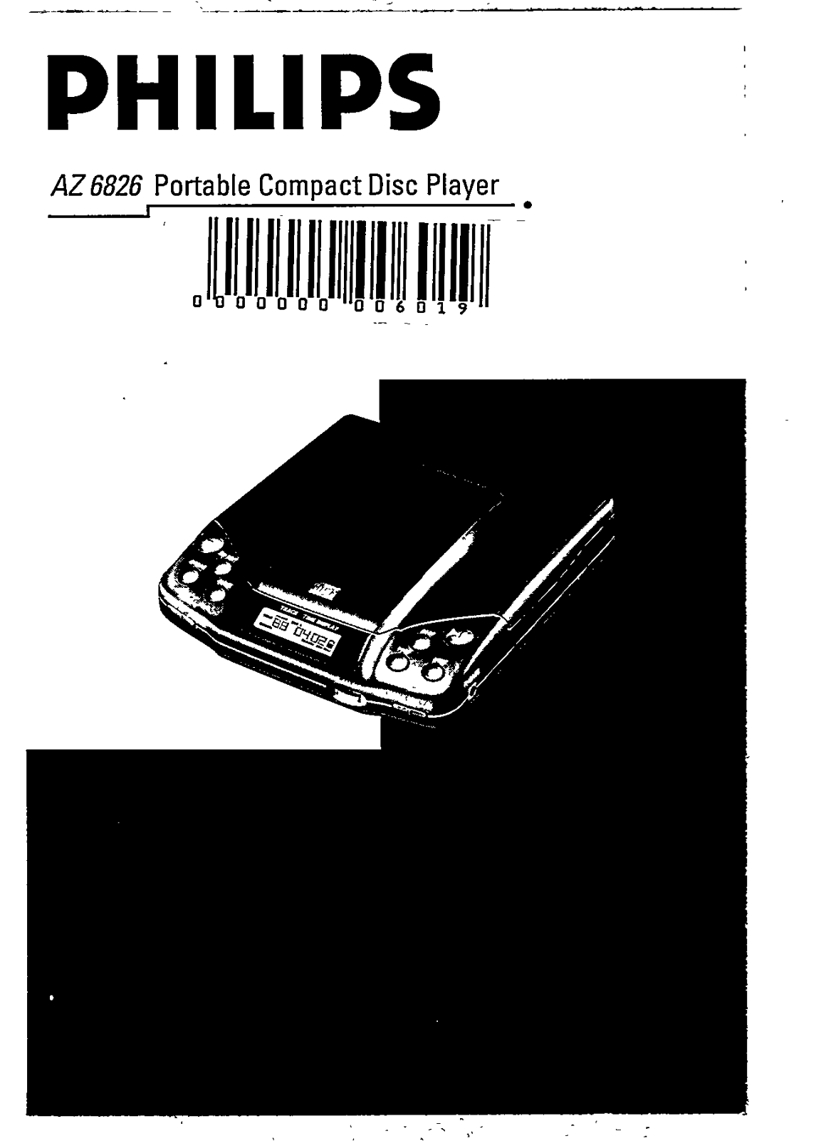 Philips AZ6826, AZ6826/00 User Manual