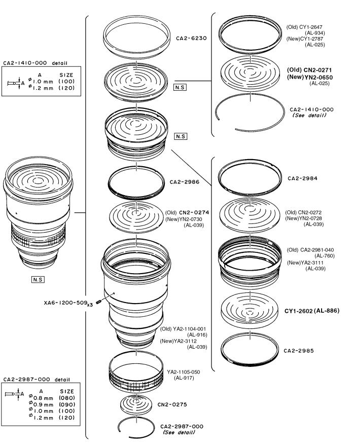 Canon EF 500 PARTS CATALOG