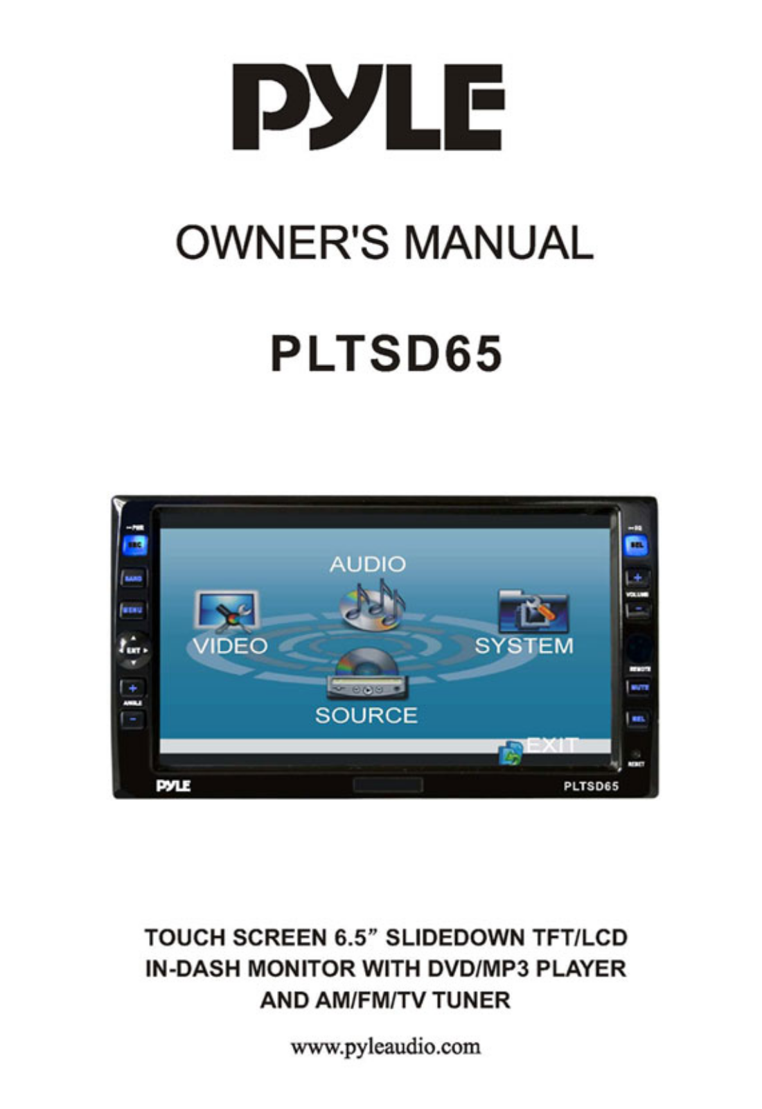 PYLE Audio PLTSD65 User Manual