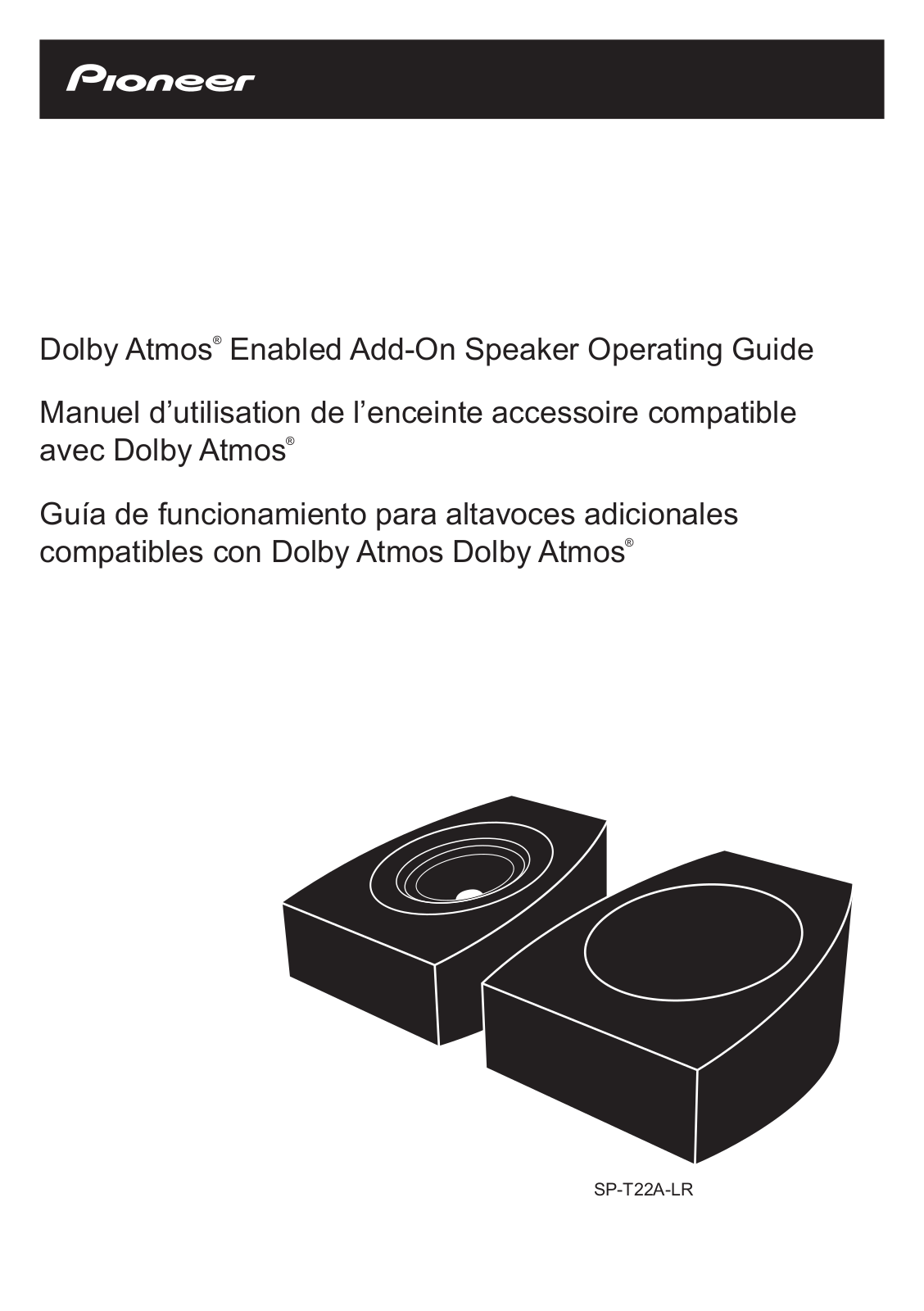 Pioneer SPT22ALR User Manual