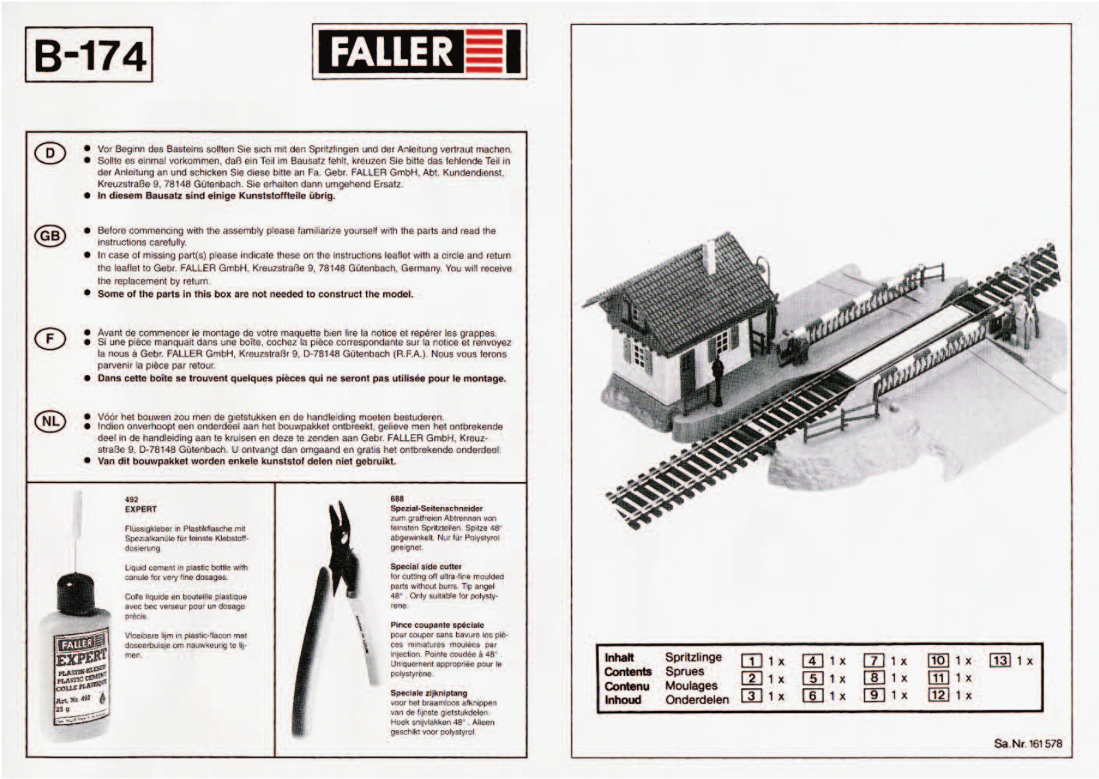 Faller 120174 User guide