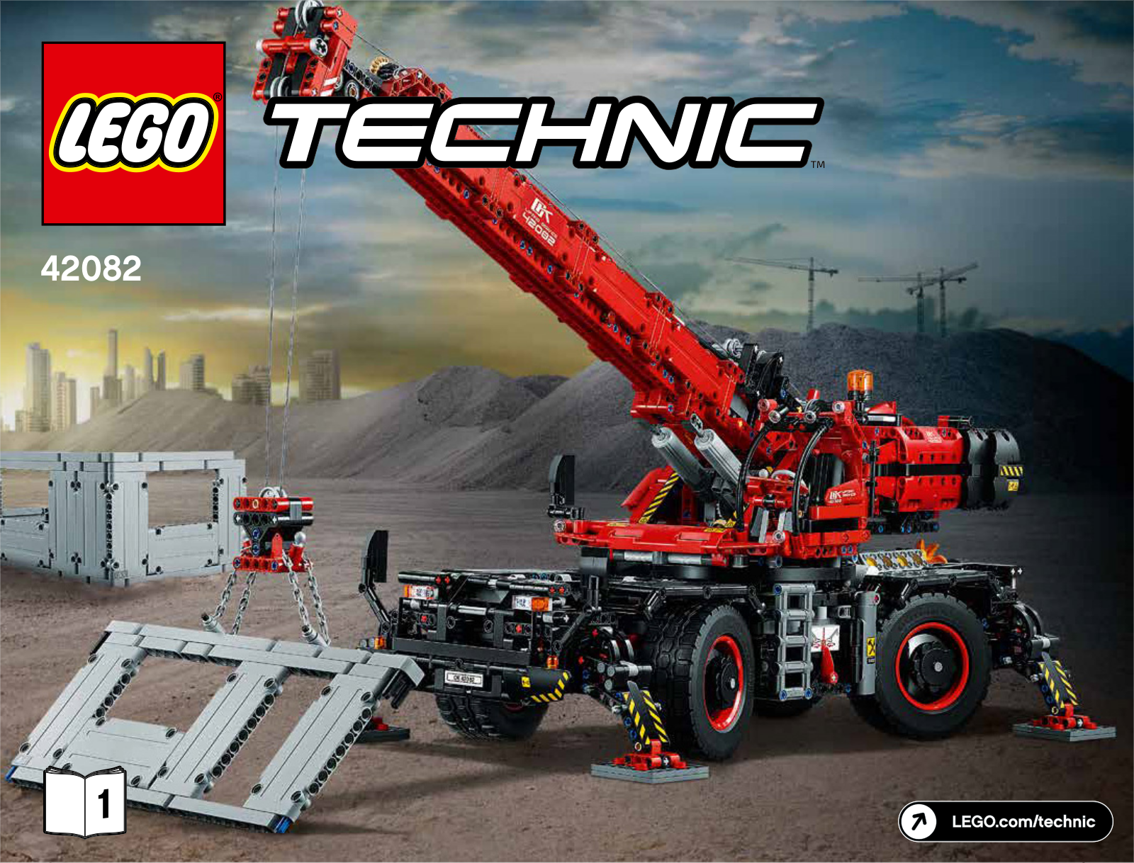 LEGO 42082 instructions