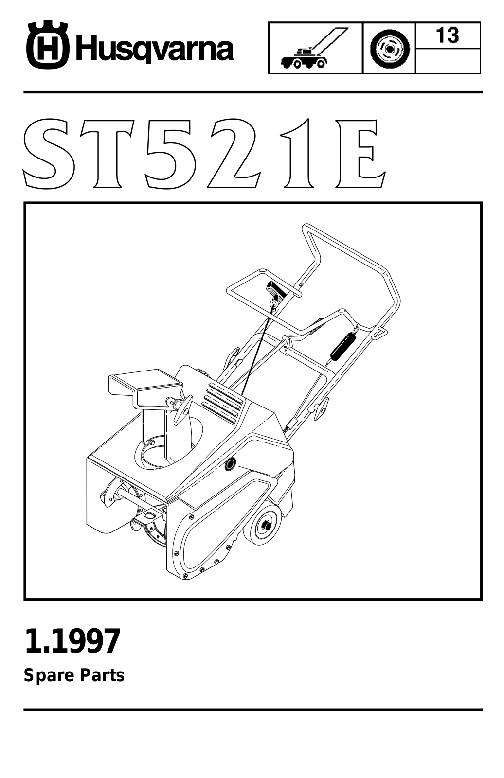 Husqvarna ST521E User Manual
