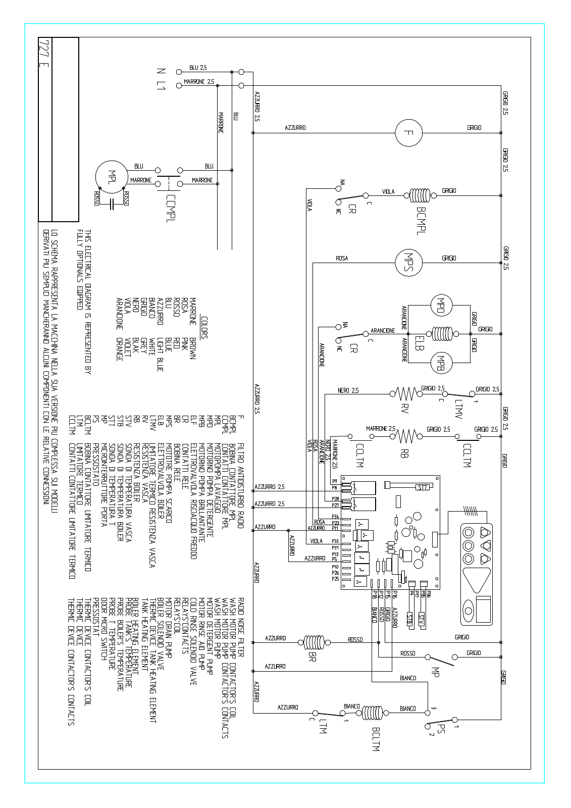 Jet-Tech 727E Electrical