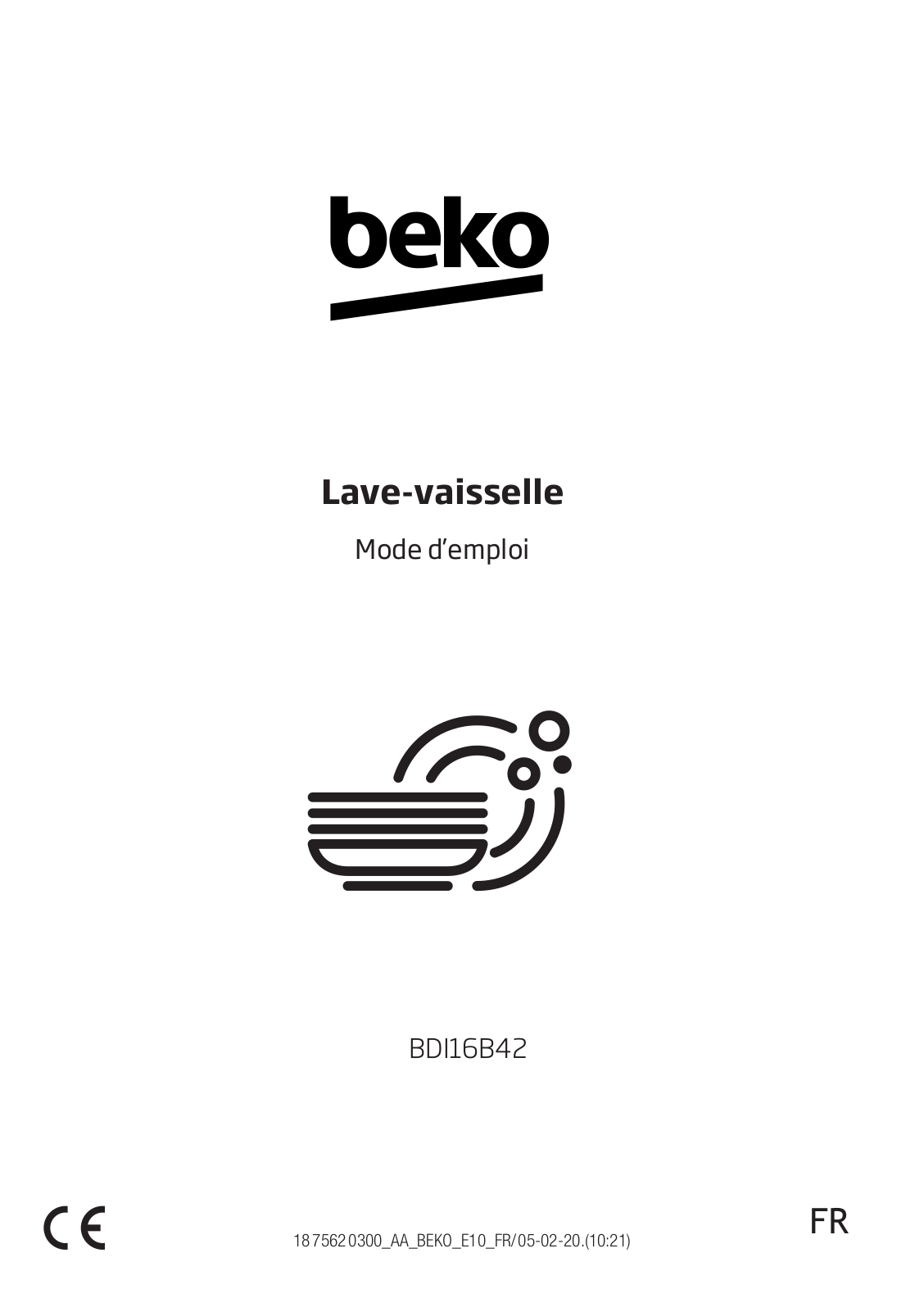 Beko BDI16B42 User manual