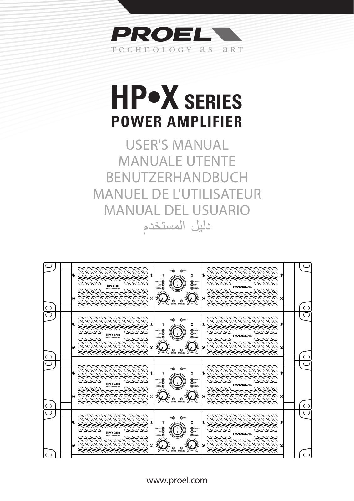 Proel HPX User Manual