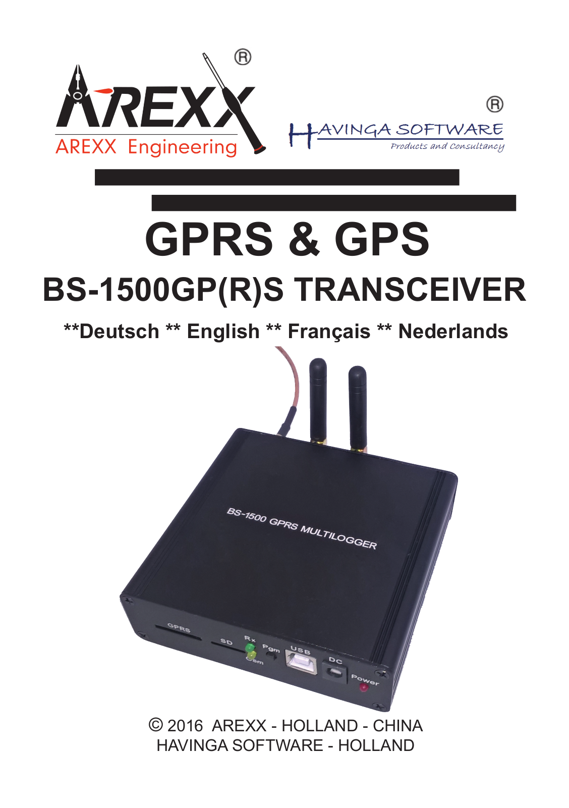 Arexx BS-1500GP(R)S User Manual