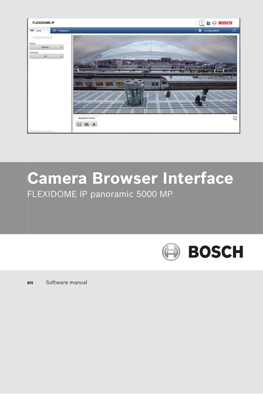 Bosch NUC-52051-F0 User Manual