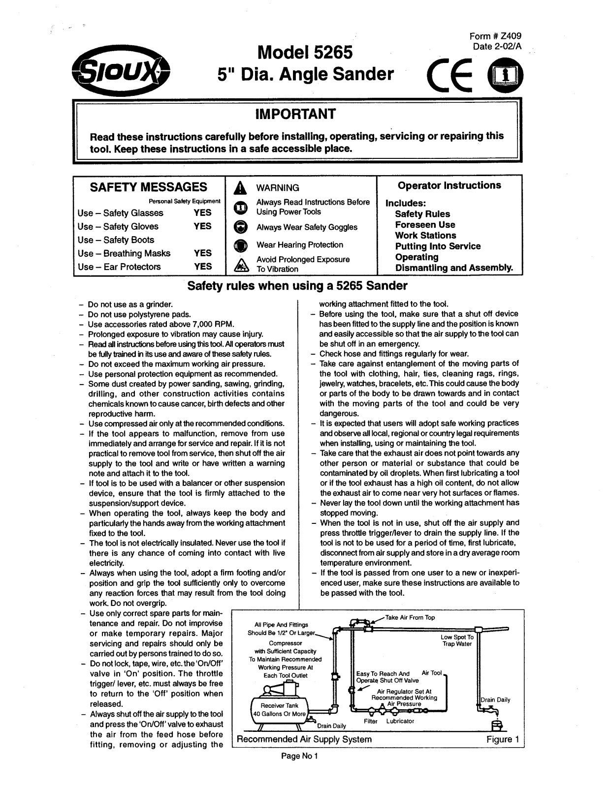 Sioux Tools 5265 User Manual - ManualMachine.com