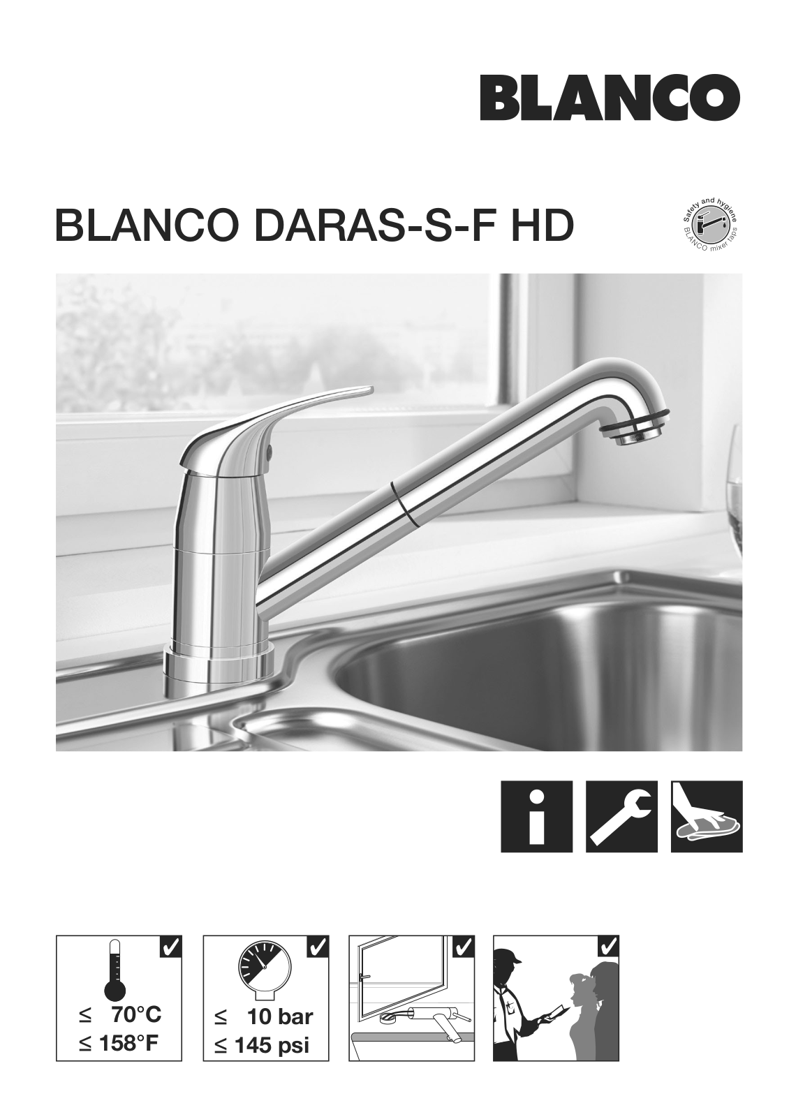 BLANCO DARAS-S-F HD User guide - ManualMachine.com