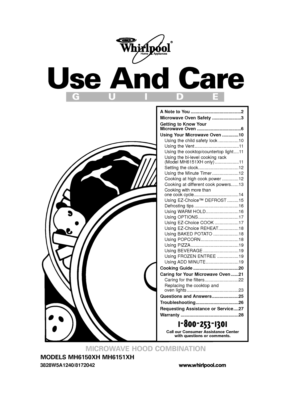 LG MH-6151XHQ, MH6150XHB-2, MH-6151XHT, MH-6151XHB, MH6150XHT-0 User Manual