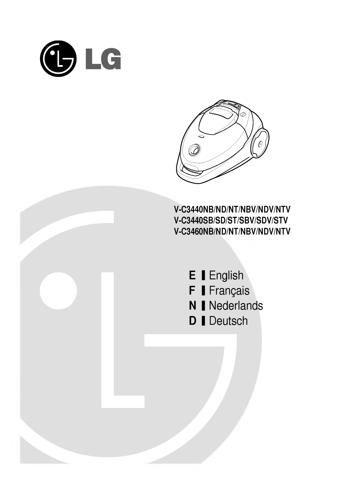 LG VC3460NTC, VC3440STP User Manual