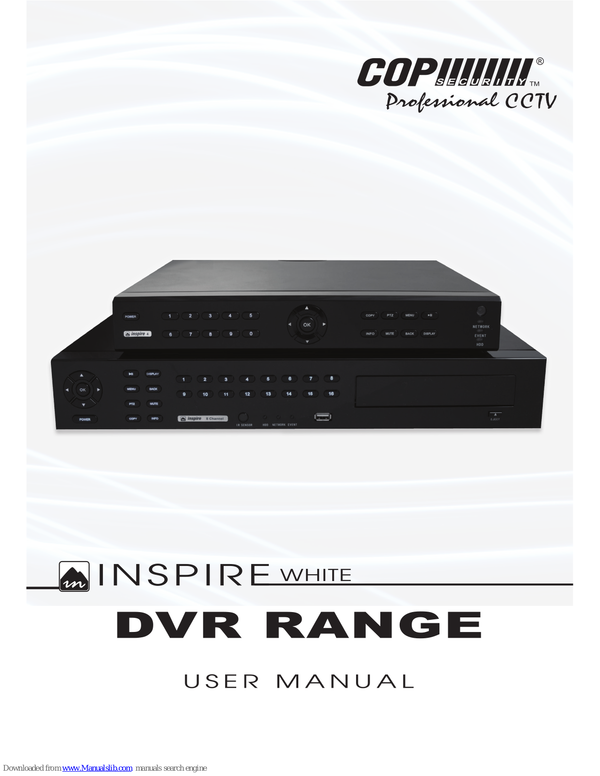 COP Security INSPIRE WHITE series User Manual