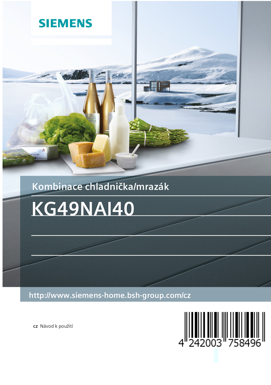 Siemens KG49NAI40 User Manual