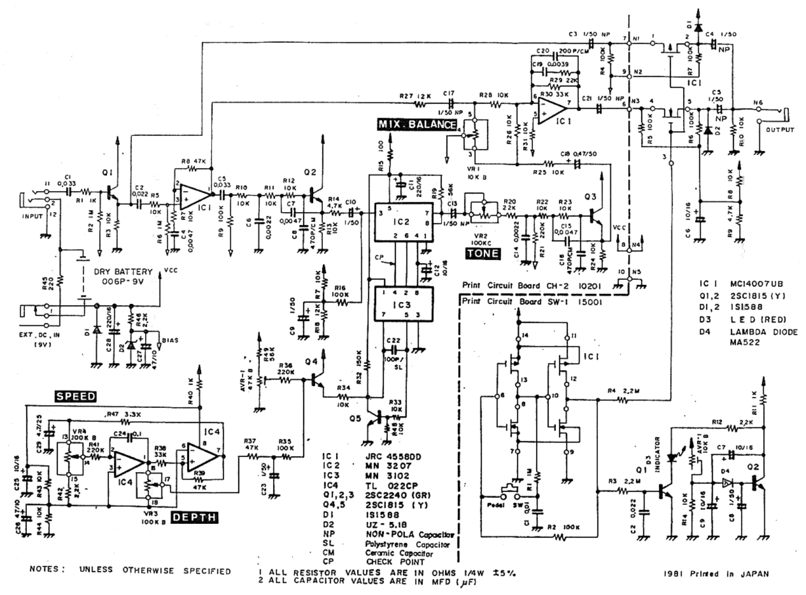 Pearl chorus schematic - ManualMachine.com